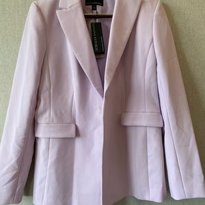 NEW Banana Republic long & lean blazer- Lavender